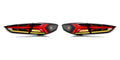 Smoked Sequential LED Tail Lights Pair for Hyundai Sonata (2018-2019)