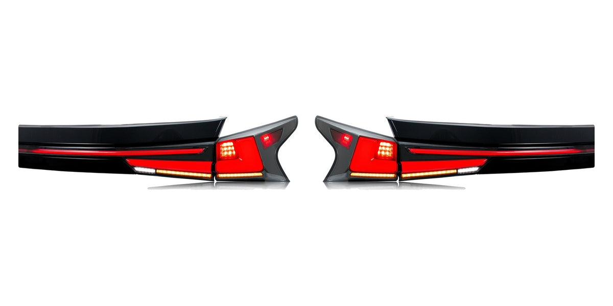 Clear Sequential LED Tail Lights Pair for Lexus NX200t / NX300 / NX300h (2015-2021)
