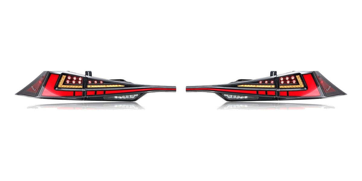 Clear Sequential LED Tail Lights Pair for Lexus IS250 / IS350 / IS200t / IS300 (2014-2020)