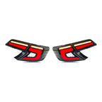 Smoked Sequential LED Tail Lights Pair for Toyota Camry (2012-2014)