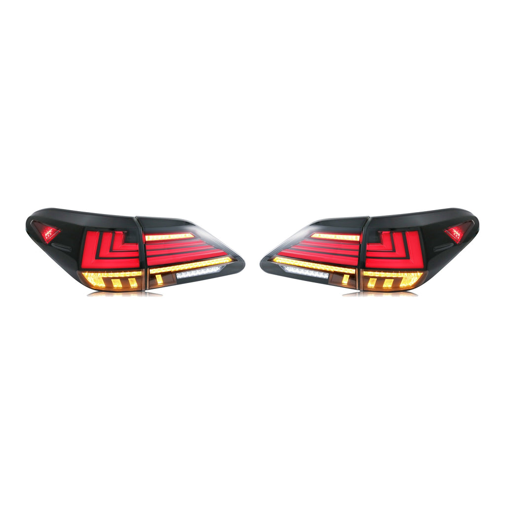 Smoked Sequential LED Tail Lights Pair for Lexus RX350 / RX450h (2010-2015)