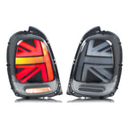 Smoked Sequential LED Tail Lights Pair for Mini Cooper F55 / F56 / F57 (2014-2023)