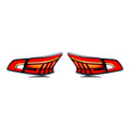 Smoked Sequential LED Tail Lights Pair for Nissan Sentra (2013-2019)