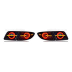 Smoked Sequential LED Tail Lights Pair for Mazda 6 Sedan (2003-2008)