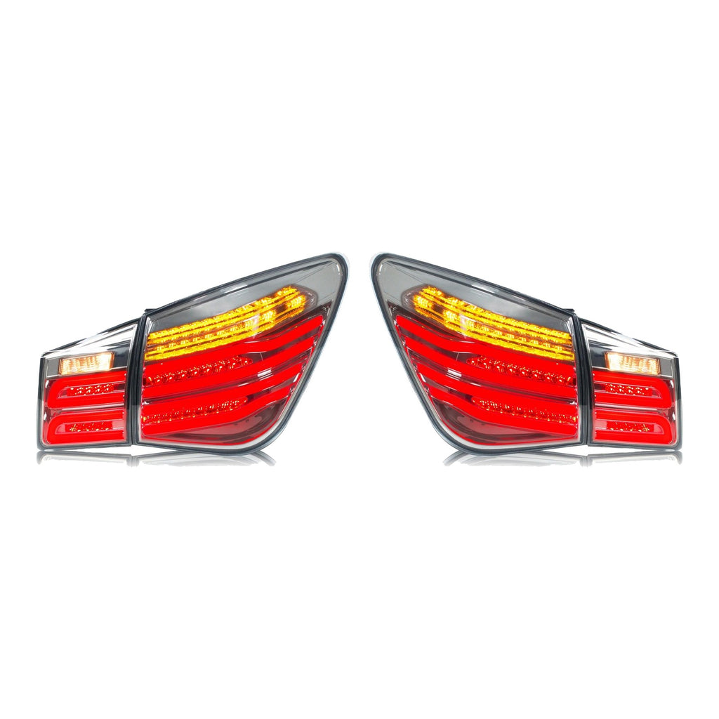Smoked Sequential LED Tail Lights Pair for Chevy Cruze (2011-2015)