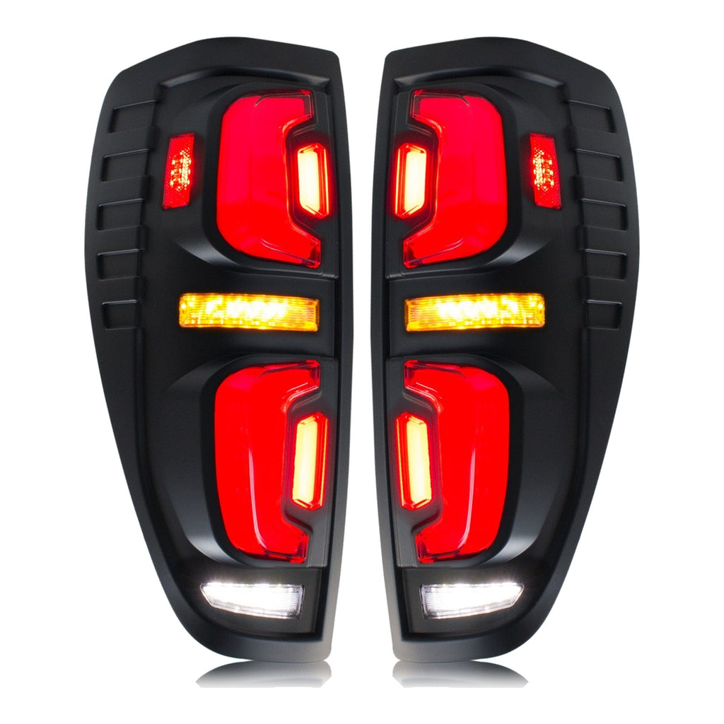 Clear Sequential LED Tail Lights Pair for Chevy Colorado / GMC Canyon (2004-2012)