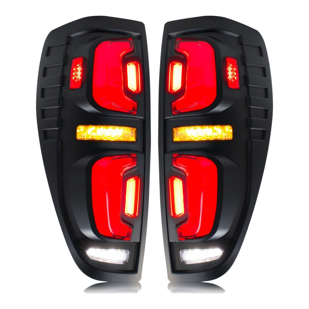 Clear Sequential LED Tail Lights Pair for Chevy Colorado / GMC Canyon (2004-2012)