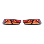 Smoked Sequential LED Tail Lights Pair for Mitsubishi Lancer / Lancer Evolution X (2008-2017)