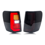 Smoked Sequential LED Tail Lights Pair for Jeep Grand Cherokee WJ (1999-2004)