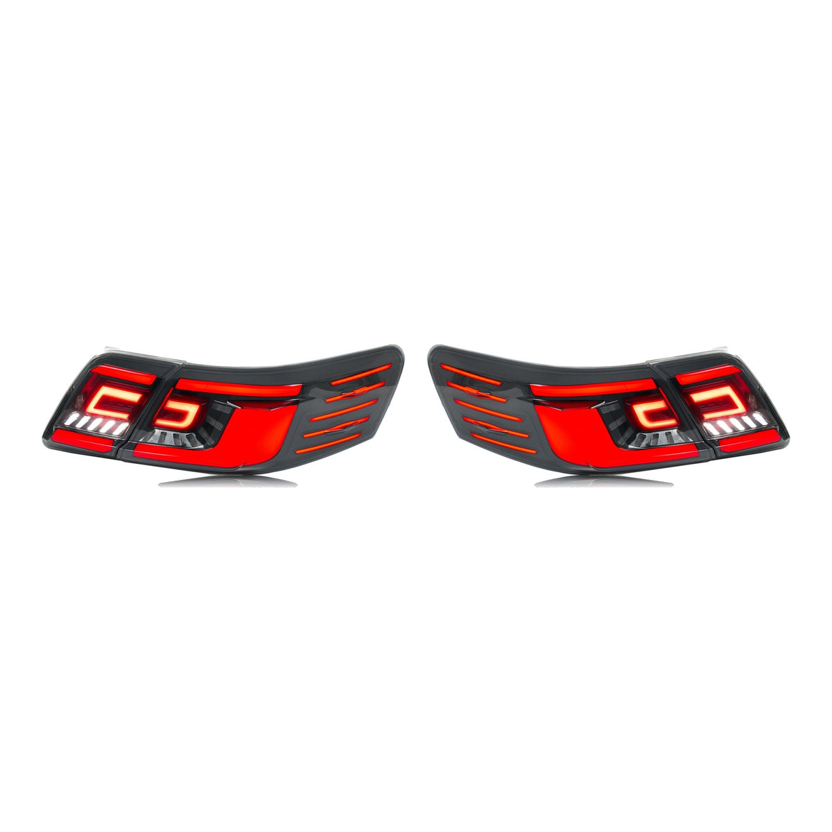 Smoked Sequential LED Tail Lights Pair for Toyota Camry SE / CE (2007-2011)