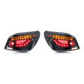 Smoked Sequential LED Tail Lights Pair for BMW 5 Series E60 / M5 (2004-2010)