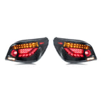Smoked Sequential LED Tail Lights Pair for BMW 5 Series E60 / M5 (2004-2010)