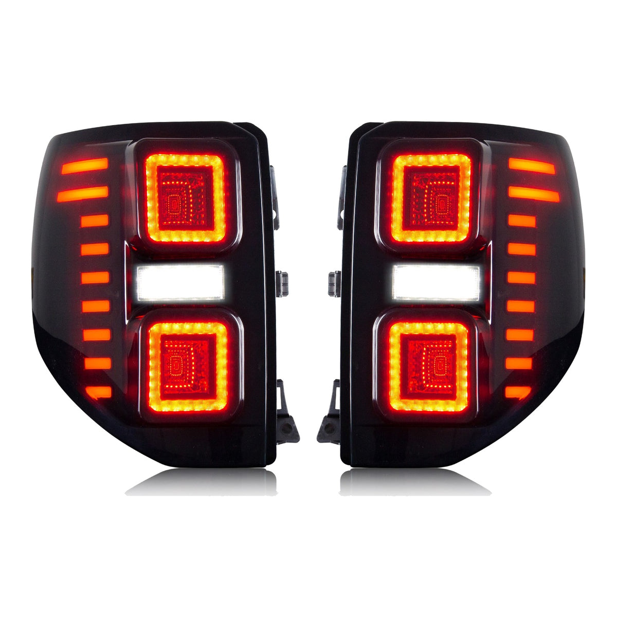 Smoked Sequential LED Tail Lights Pair for Ford Bronco Sport (2021-2026)