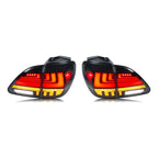 Clear Sequential LED Tail Lights Pair for Lexus RX300 (1999-2000)