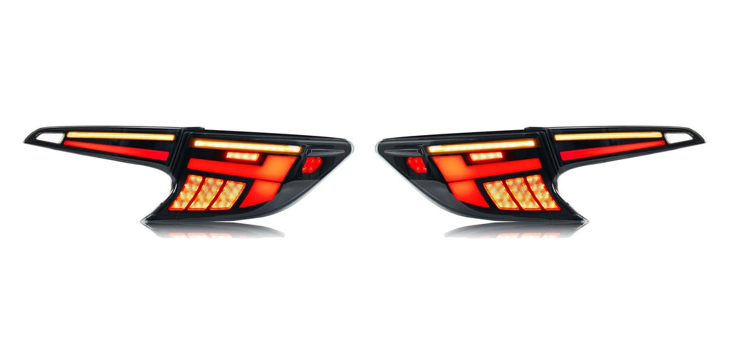 Smoked Sequential LED Tail Lights Pair for Toyota Corolla Hatchback / GR Corolla (2019-2026)