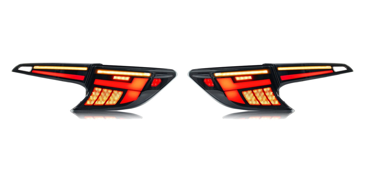 Smoked Sequential LED Tail Lights Pair for Toyota Corolla Hatchback / GR Corolla (2019-2026)