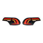 Smoked Sequential LED Tail Lights Pair for Honda Civic Sedan (2006-2011)