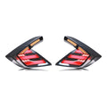 Smoked Sequential LED Tail Lights Pair for Honda Civic Hatchback (2017-2021)