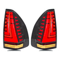 Smoked Sequential LED Tail Lights Pair for Lexus GX470 (2003-2009)
