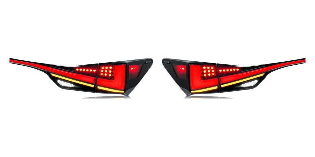 Smoked Sequential LED Tail Lights Pair for Lexus GS350 / GS200t / GS F (2013-2020)