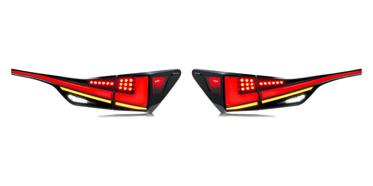 Smoked Sequential LED Tail Lights Pair for Lexus GS350 / GS200t / GS F (2013-2020)