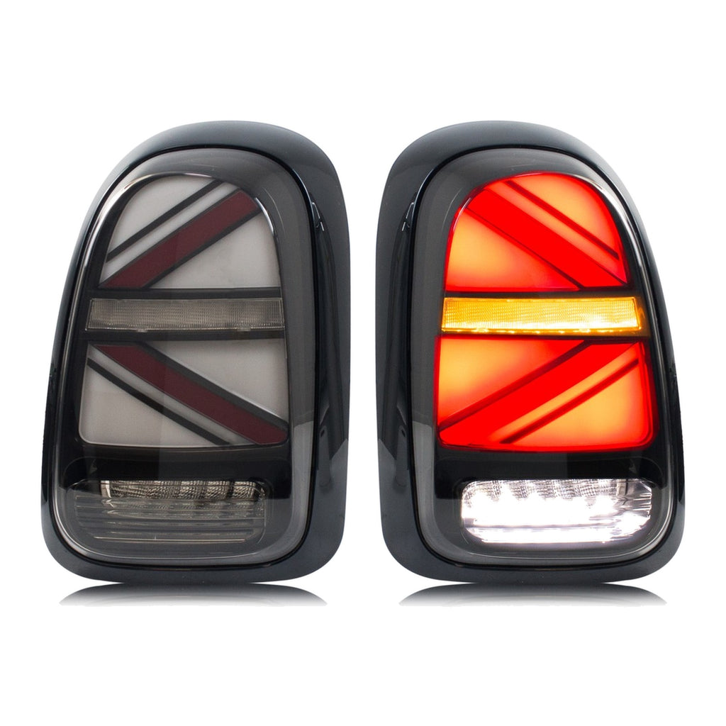 Smoked Sequential LED Tail Lights Pair for Mini Cooper Countryman F60 (2017-2023)