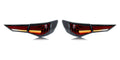 Smoked Sequential LED Tail Lights Pair for Nissan Sentra (2020-2025)