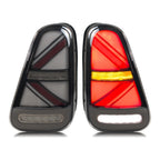Smoked Sequential LED Tail Lights Pair for Mini Cooper R50 / R52 / R53 (2002-2008)