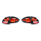 Clear Sequential LED Tail Lights Pair for Porsche Cayenne (2011-2014)