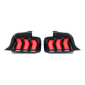 Clear Sequential LED Tail Lights Pair for Ford Mustang (2005-2009)