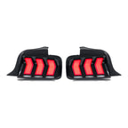 Clear Sequential LED Tail Lights Pair for Ford Mustang (2005-2009)