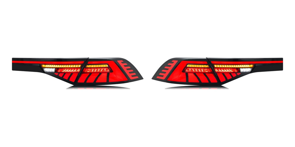 Smoked Sequential LED Tail Lights Pair for Honda Accord Sedan (2023-2026)