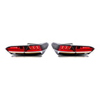 Black Sequential LED Tail Lights Pair for Toyota Camry (2018-2023)
