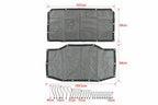 Twin Mesh Bikini Shade Top Cover for Jeep Wrangler JL 4DR 2018 - 2023 - GENSSI Exterior Part