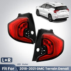 chrome LED outer tail light view 1 for GMC Terrain Denali (2018-2021)