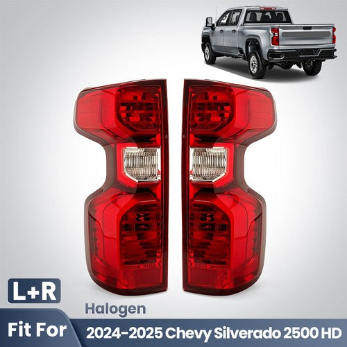 halogen tail light view 1 for Chevy Silverado 2500HD 3500HD (2024-2026)