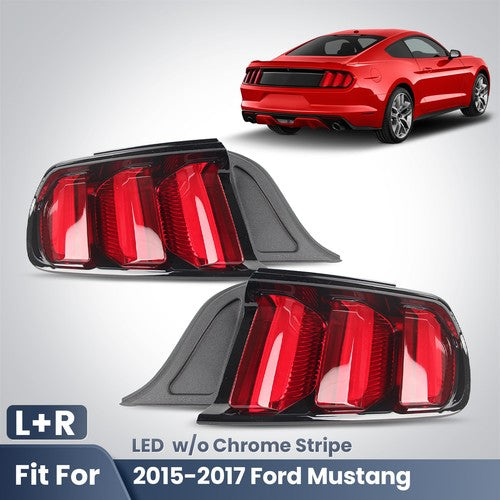 sequential LED tail light view 1 for Ford Mustang (2015-2017)