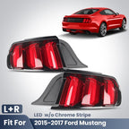 sequential LED tail light view 1 for Ford Mustang (2015-2017)