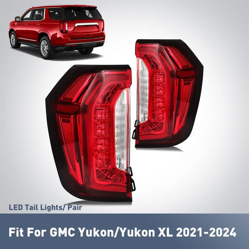 LED outer tail light view 1 for GMC Yukon & Yukon XL (2021-2024)