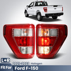 halogen tail light view 1 for Ford F-150 without BLIS (2021-2023)