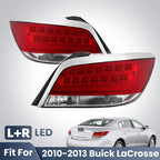 chrome LED tail light view 1 for Buick LaCrosse (2010-2013)