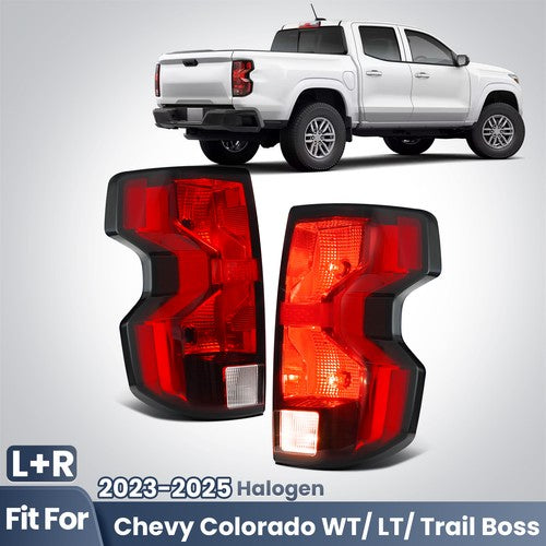 halogen tail light view 1 for Chevy Colorado WT LT Trail Boss (2023-2026)