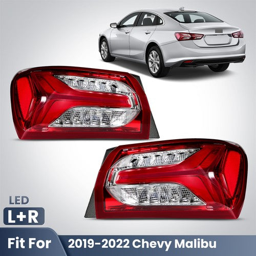 LED outer tail light view 1 for Chevy Malibu (2019-2025)