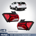 halogen outer tail light view 1 for Chevy Equinox (2022-2024)