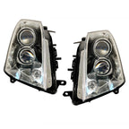Chrome HID Headlights Pair for Cadillac STS (2005-2011)