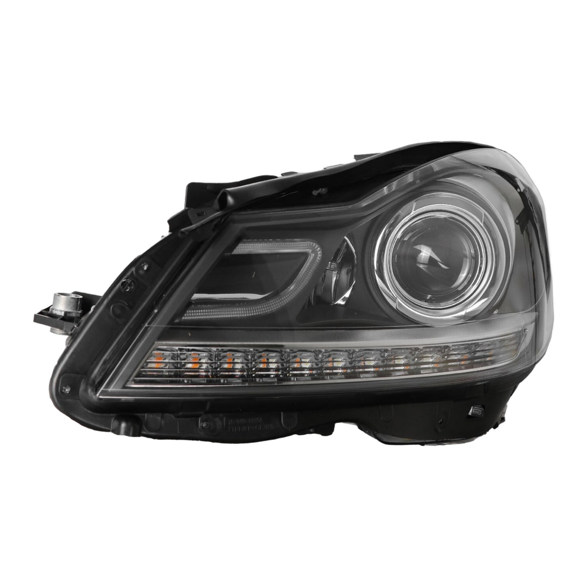 AMG Style LED DRL Projector Headlights for Mercedes-Benz C-Class W204 Halogen Models (2012-2014)