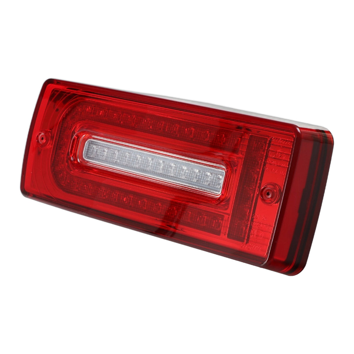 2019+ Style Full LED Sequential Red Clear Tail Lights Pair for Mercedes-Benz G-Class W463 (2007-2018)