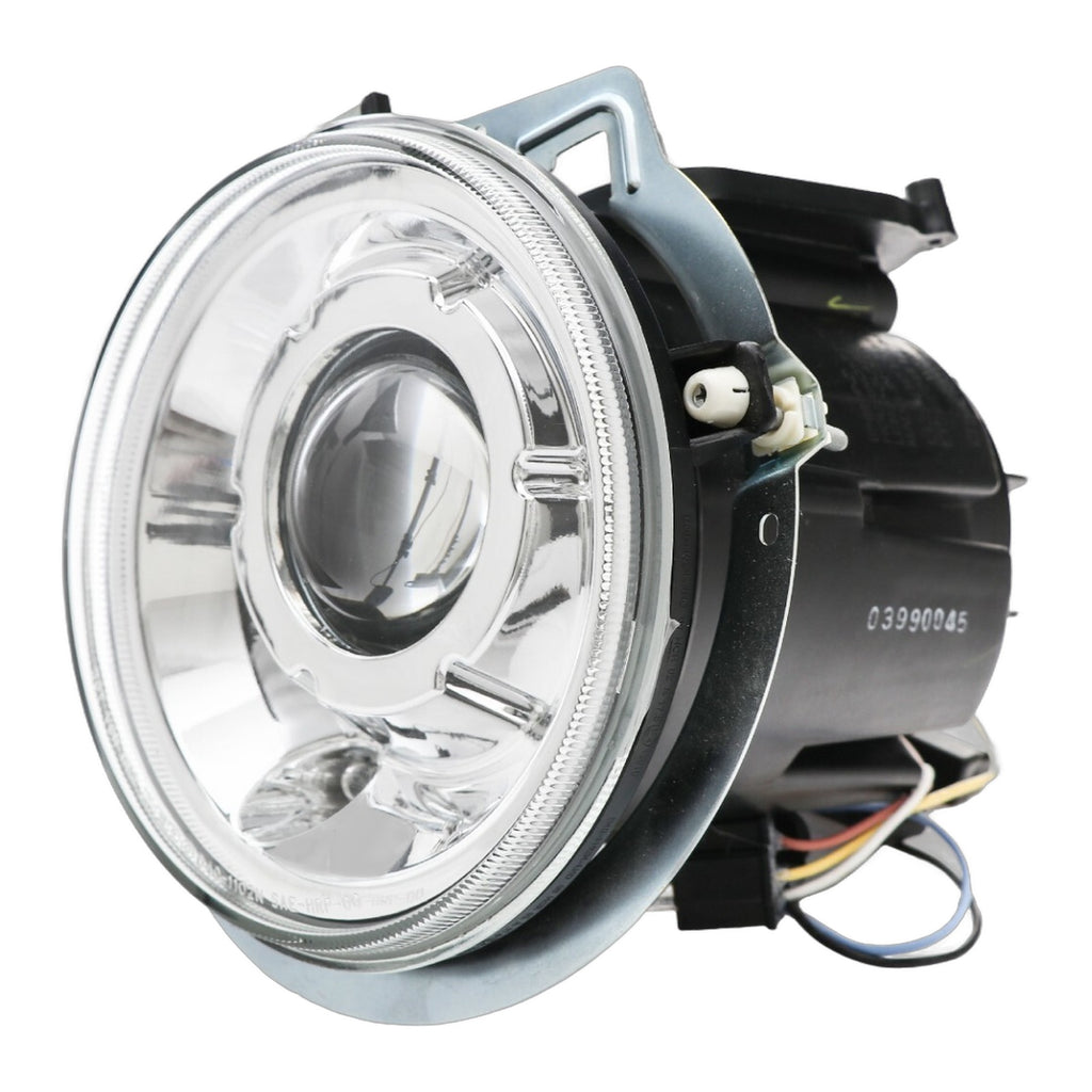 AMG G63 Style Chrome Glass Projector Headlights for Mercedes-Benz G-Class W463 Halogen Models (2002-2006)