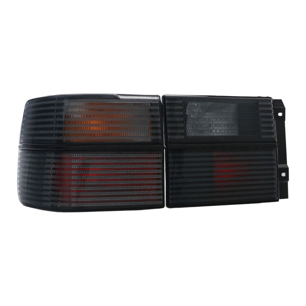 Euro All Smoke Tail Lights Set for Volkswagen Jetta MK3 (1993-1999)