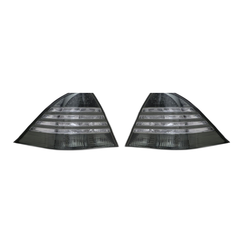 Facelift Style Smoke LED Tail Lights Pair for Mercedes-Benz S-Class W220 (2000-2006)